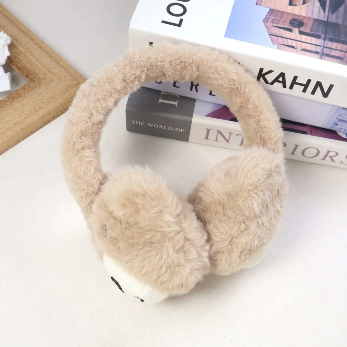 Kids Ear Muffs Winter Fuzzy Cozy Warm Earmuffs for Girls Boys Cold Weather Ear Warmer