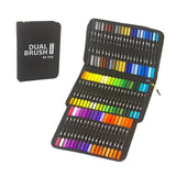 Double-Ended Watercolor Pens Set - Soft Tip Markers