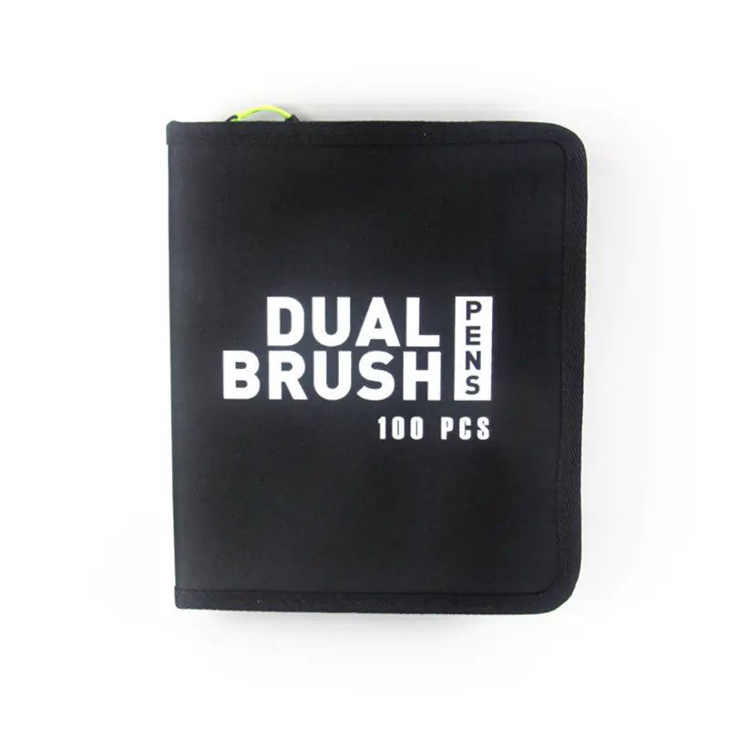 Double-Ended Watercolor Pens Set - Soft Tip Markers