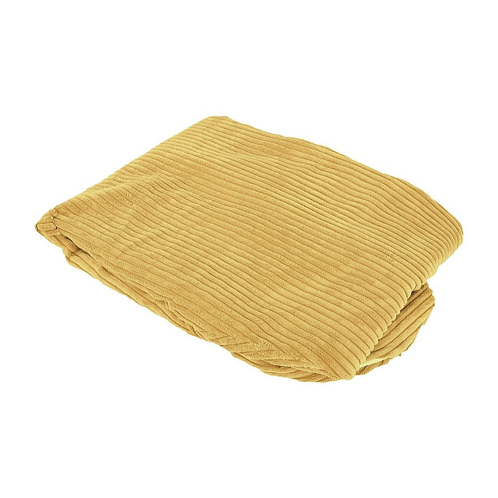 Jumbo Cord Beanbag Chair Cover Unfilled Large Bean Bag - Mustard
