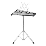 VEVOR 32 Note Glockenspiel Xylophone Bell Kit, Professional Percussion Instrument Set with Mallets, Drum Sticks, Music Stand, Adjustable Stand and Carrying Bag for Students & Adults