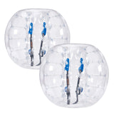 VEVOR Inflatable Bumper Balls 2-Pack, 4FT/1.2M Body Sumo Zorb Balls for Teen & Adult, 0.8mm Thick PVC Human Hamster Bubble Balls for Outdoor Team Gaming Play, Bumper Bopper Toys for Garden, Yard, Park
