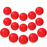 Skylety 20 Pieces Red Sponge Balls Soft Magic Sponge Balls Combo Close-Up Magic Street Classical Comedy Trick Props Balls with Instructions(1.4 Inch 1.8 Inch)