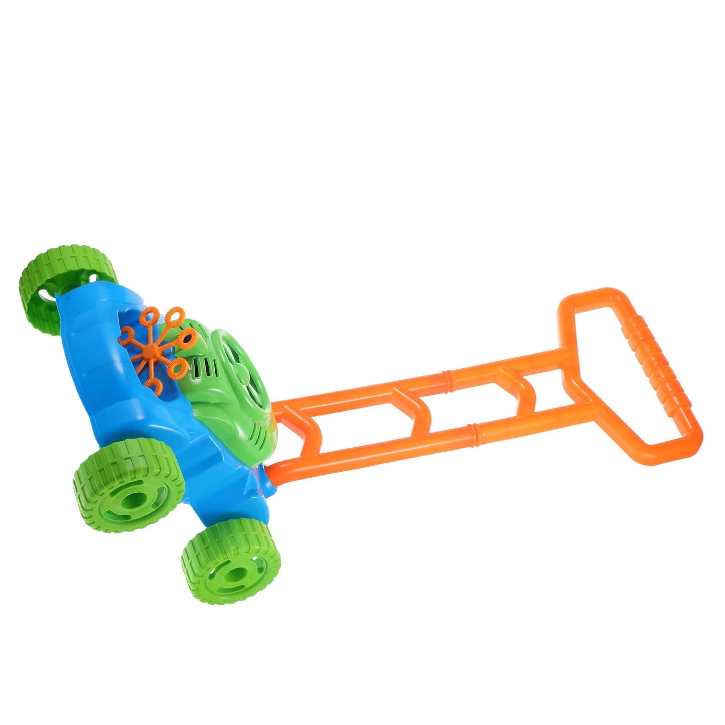 1pc Bubble Mower Kids Blower Machine Lawn Games Outdoor Push Toys Gifts Colorful Safe Automatic Bubble Machine Bright