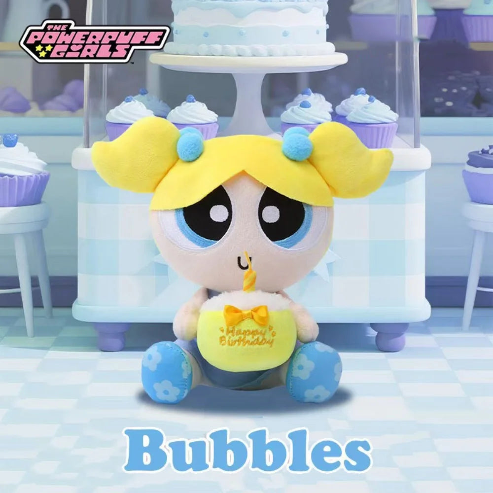 Genuine The Powerpuff Girls Plush Doll Decoration Kawaii Home Decor Dolls Cartoon Girlish Heart Pp Cotton Filled Toys Girl Gifts