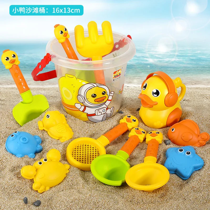 New beach-toy set Children's beach play sand water beach-bucket sand digging shovel beach-tools