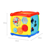 Hexagon Shape Puzzle Cube Educational Learning Kids Toy Cognitive Development Activity for Babies Early Education