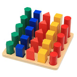 Wooden Montessori Sensory Educational Toy Set for Kids