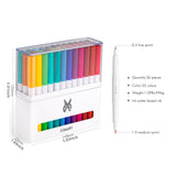 36pcs Waterbased Ink Dual Tip Pens For Cricut Maker 3/Maker/Explore 3/Air 2/Air, Writing & Drawing Marker Pen