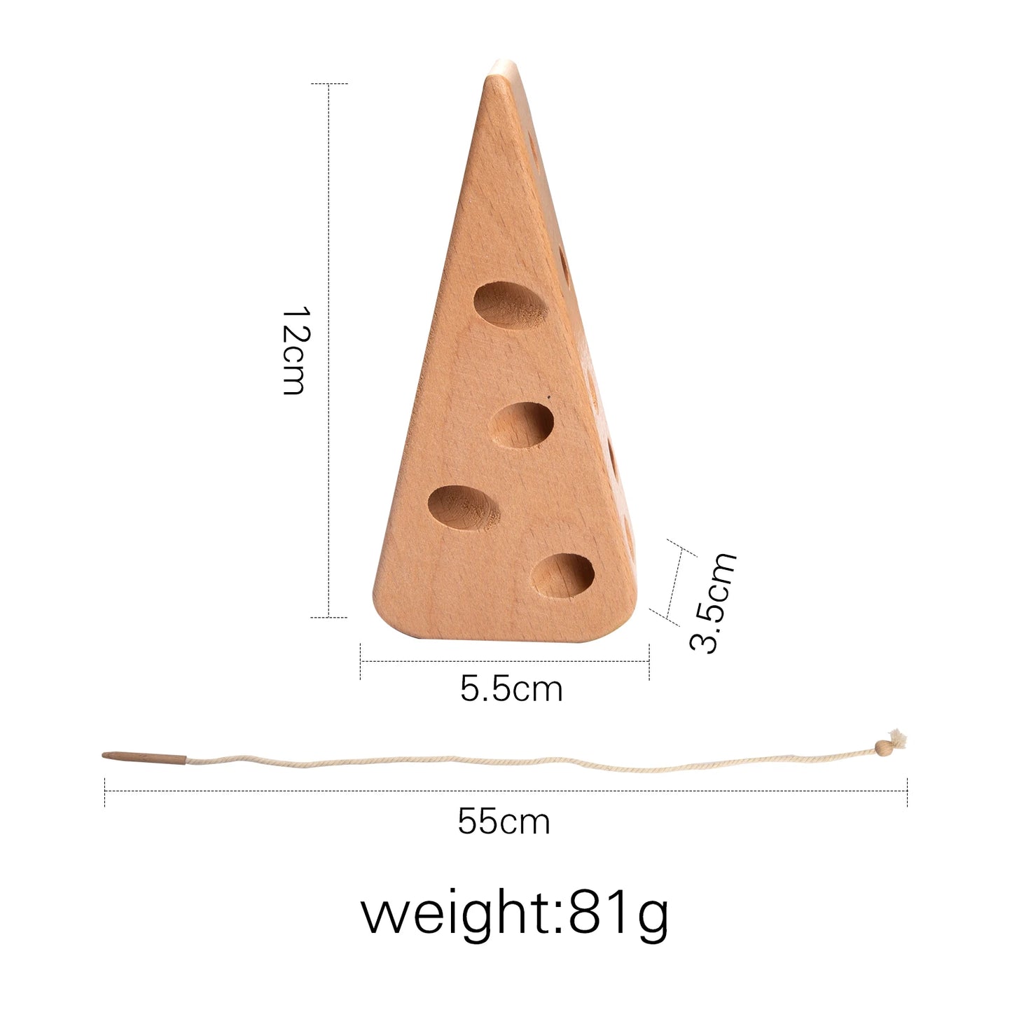 Baby Animal Threading Seesaw Toys Wooden Stacking Toys Blocks Game Montessori Hands-on Balance Ability Educational Children Gift