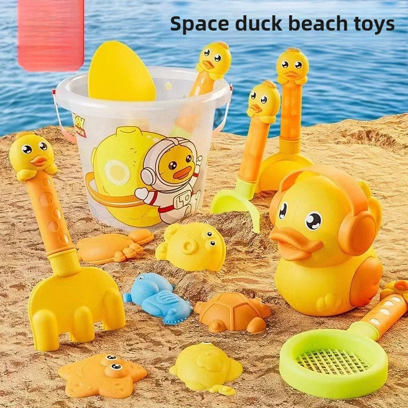 New beach-toy set Children's beach play sand water beach-bucket sand digging shovel beach-tools