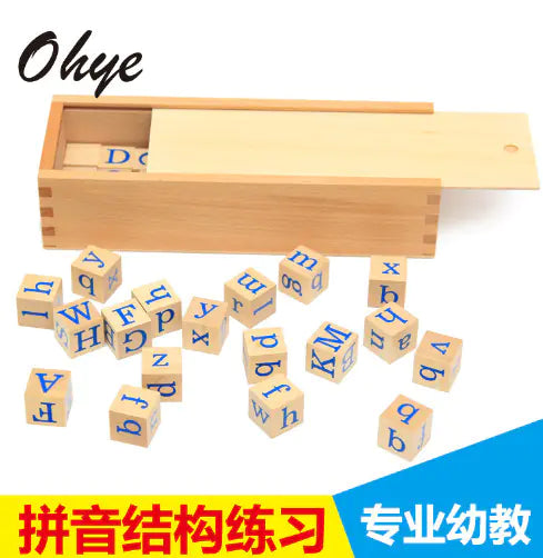 Wooden Montessori Sensory Educational Toy Set for Kids