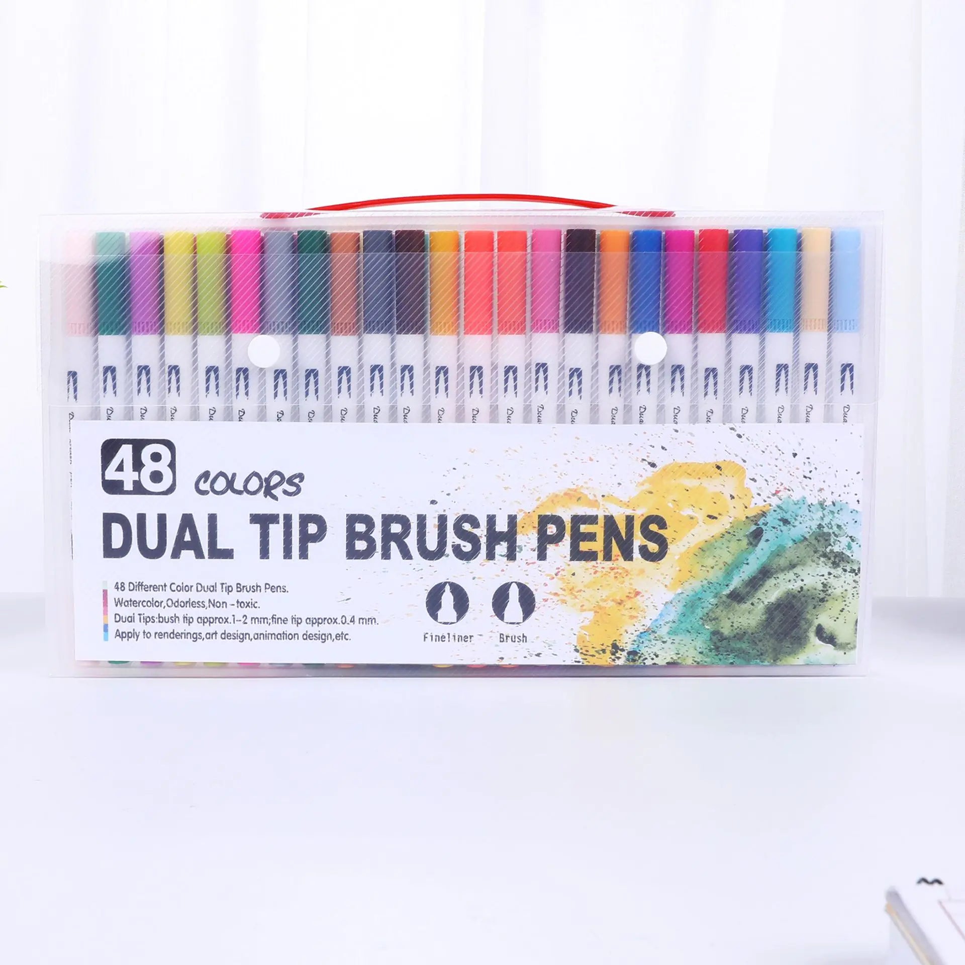 Water-Based Color Markers and Drawing Pens