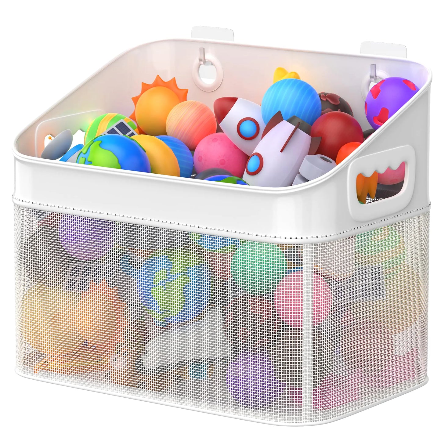 GloTika Mesh Baby Bath Toy Storage ‎Large Capacity and Quick Drying Baby Toy Storage for Bath Multi-use Net Bags Make Baby Bath Toy Organizer Easy 1 Pack