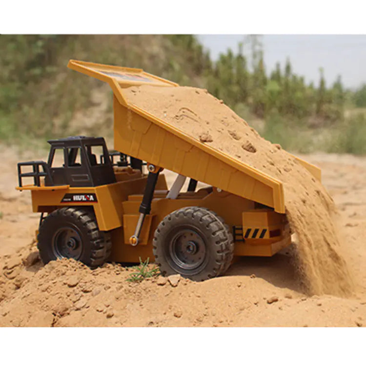 Remote Control Dump Truck Alloy Model Toy Vehicle