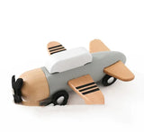 Creative Children's Wooden Small Airplane Toy Puzzle Exercise