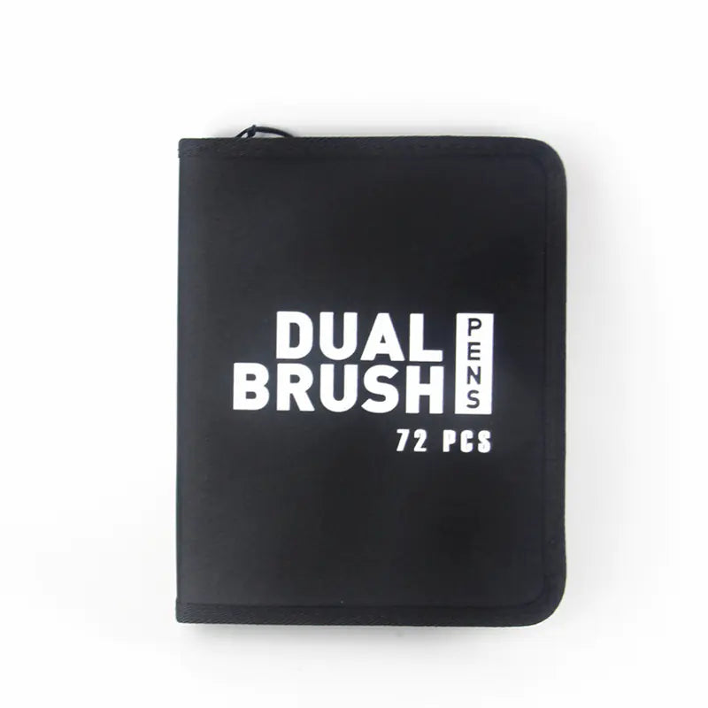 Double-Ended Watercolor Pens Set - Soft Tip Markers