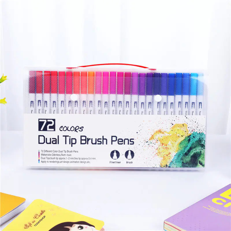 Water-Based Color Markers and Drawing Pens