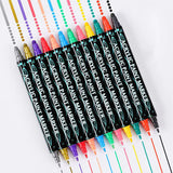 Double-Ended Waterproof Pigment Pens for DIY Projects
